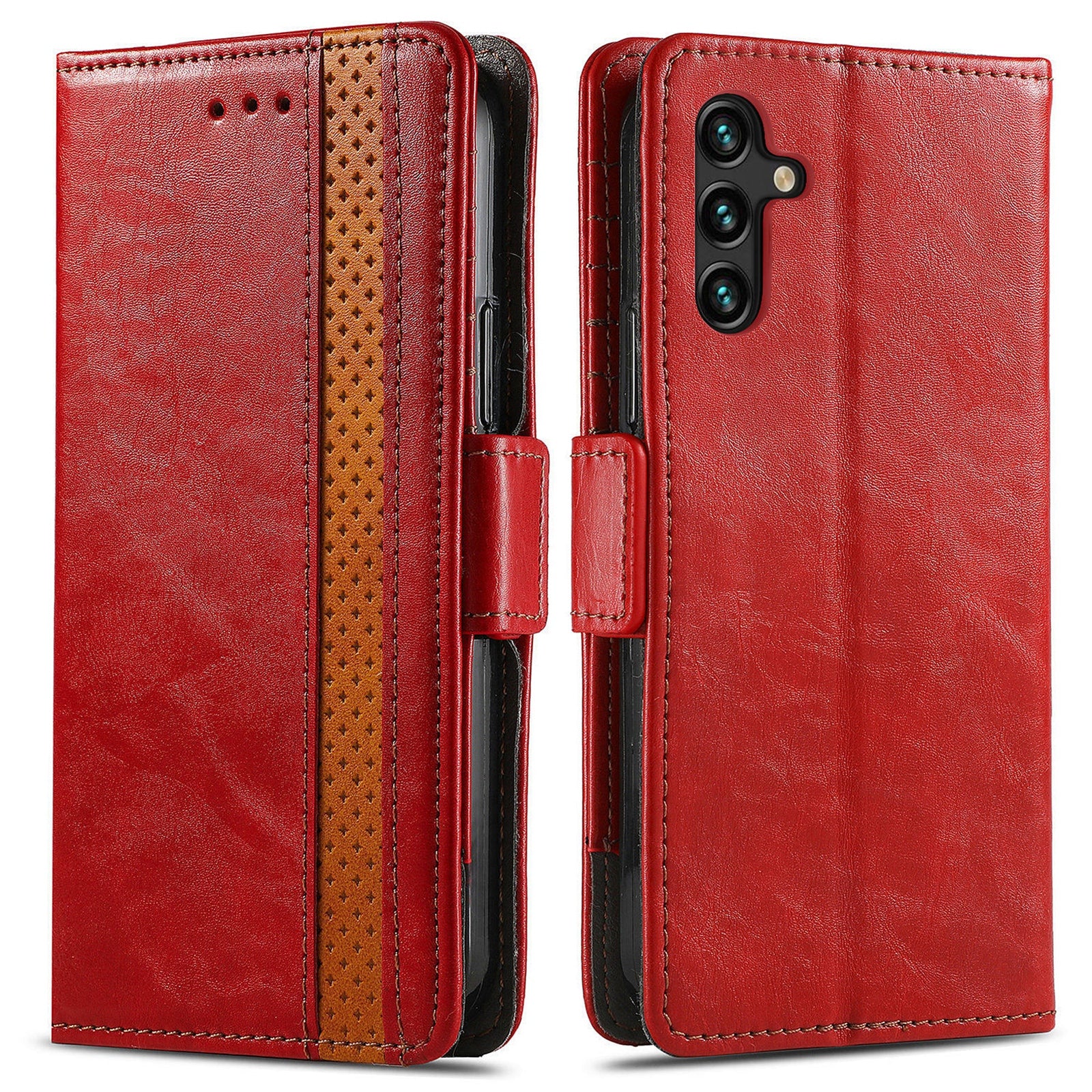 CASENEO 002 Series For Samsung Galaxy A24 4G RFID Blocking Phone Cover Splicing PU Leather Stand Wallet Case CASENEO 002 Series For Samsung Galaxy A24 4G RFID Blocking Phone Cover Splicing PU Leather Stand Wallet Case
